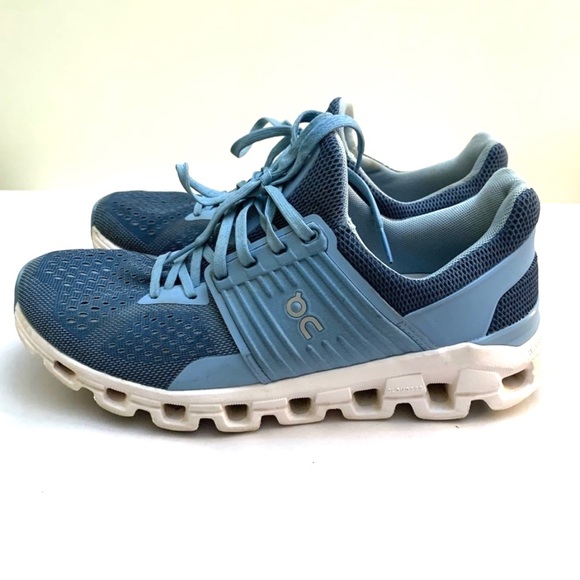 On Running Cloudswift Sneakers in Lake/Sky - Picture 3 of 6